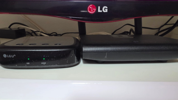 설치 빠르게 해결됐어요/LG 인터넷